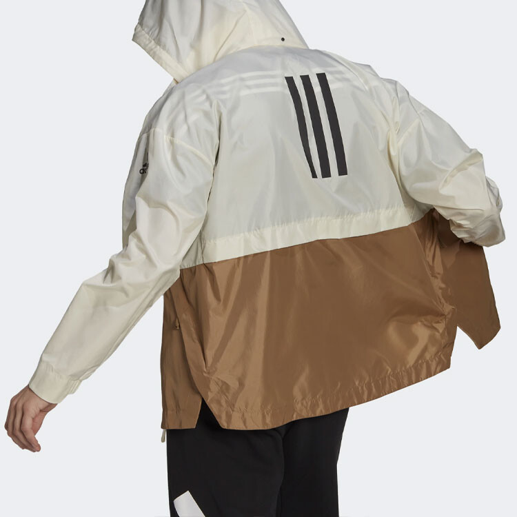 Куртка мужская Off White Adidas, кремовый — фото 2