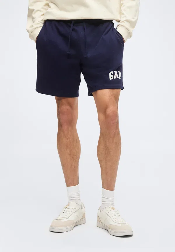 Тренировочные штаны Gap, модель Logo, цвет темно-синий