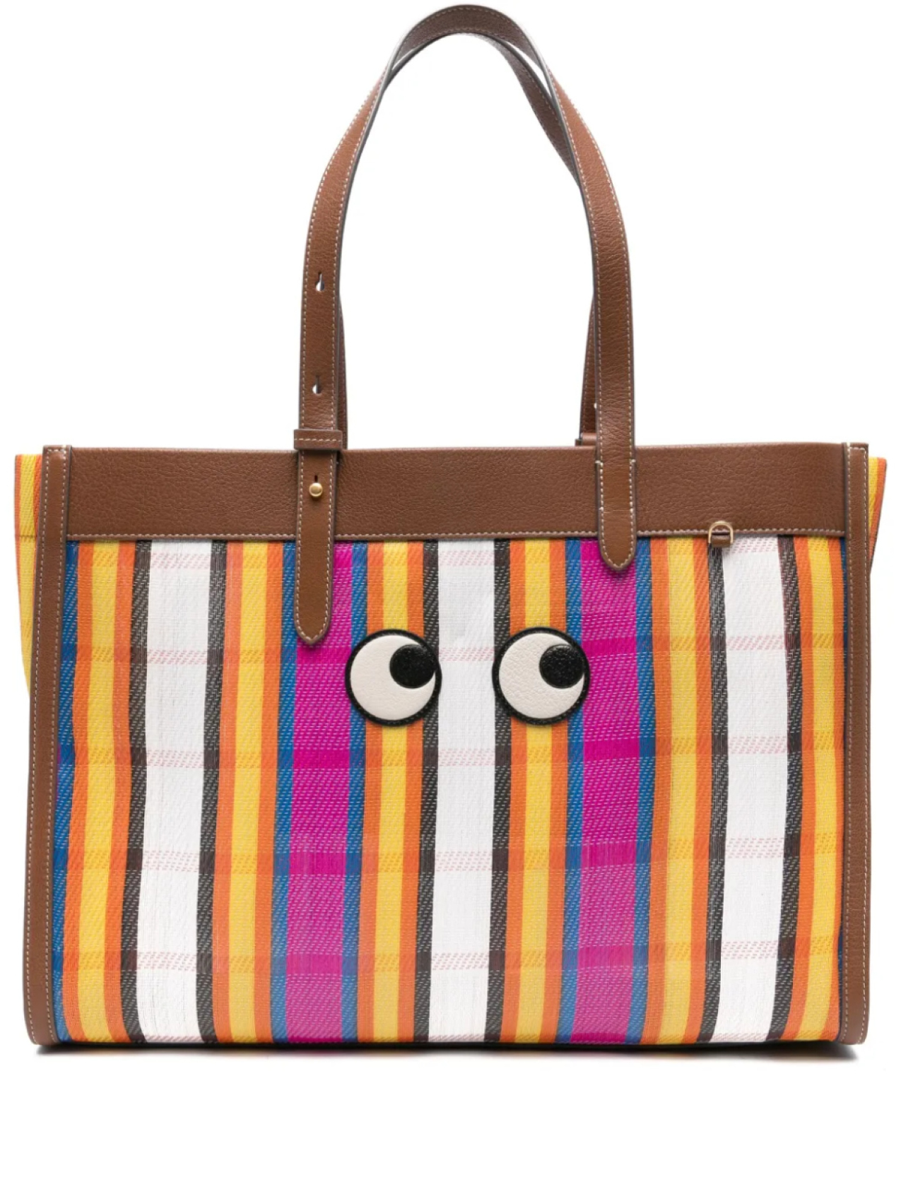 

Сумка-шоппер Eyes E/W Anya Hindmarch, желтый