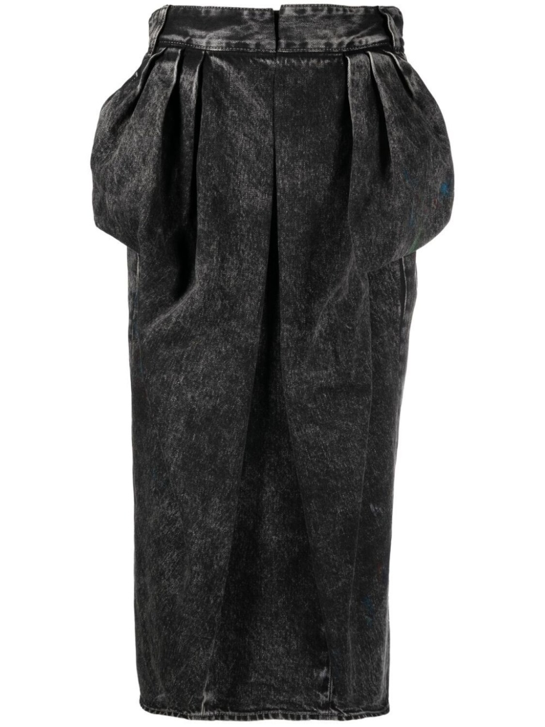 

Maison Margiela джинсовая юбка миди, черный