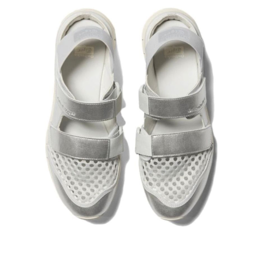 Сандалии Onitsuka Tiger Rebilac Sandals 'Pure Silver Cream', серебряный — фото 3
