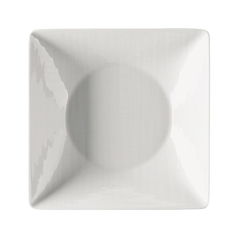 

Сетка белая тарелка квадратная глубиной 20 см Rosenthal, белый