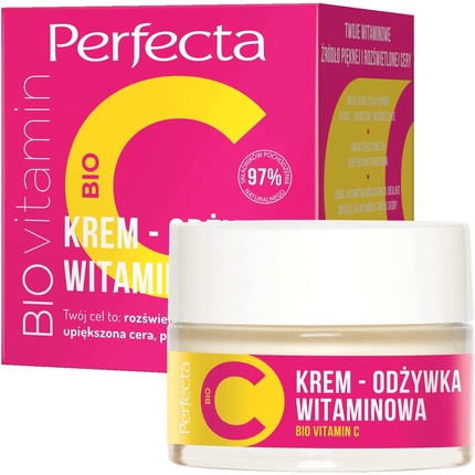 

Витаминный крем для лица с органическим витамином С Perfecta