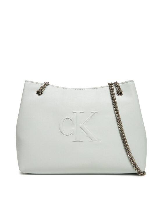 

Сумочка Sculpted Chain Shoulder Bag LV04K3163G Calvin Klein Jeans, серый