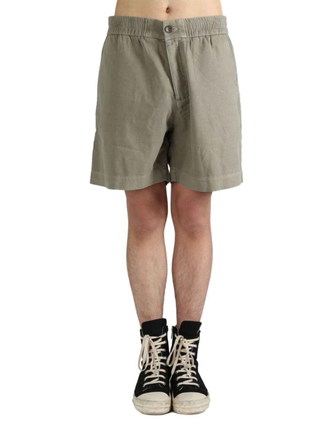 

Шорты с эластичной талией The Elder Statesman, зеленый