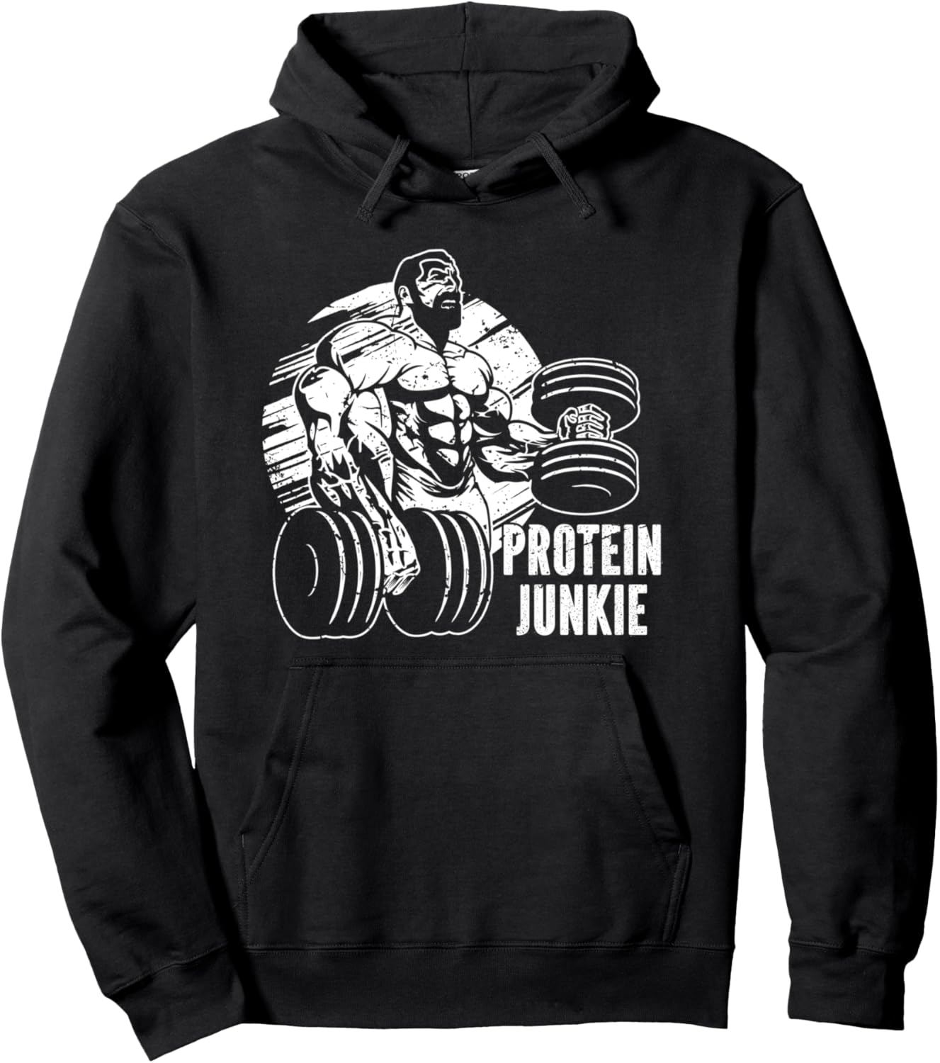 

Худи для бодибилдинга, фитнеса и тренировок в спортзале, черная Powerlifting Weightlifting Gym Bodybuilding