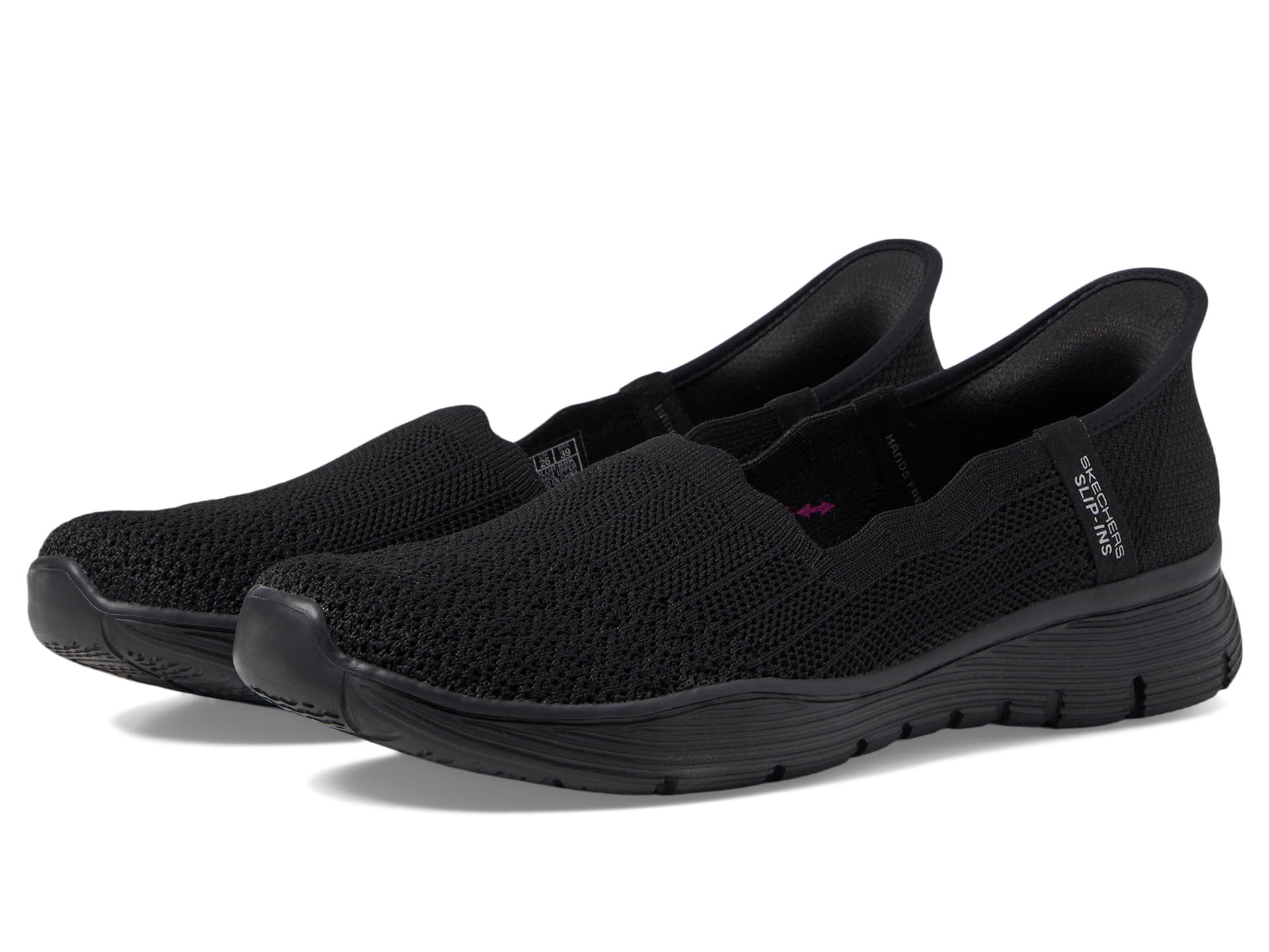 Балетки SKECHERS Seager - Believe It Hands Free Slip-Ins, черный