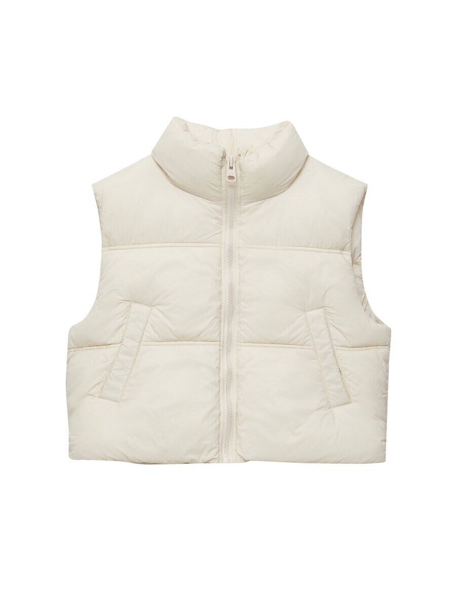 

Жилет Pull&Bear, экрю