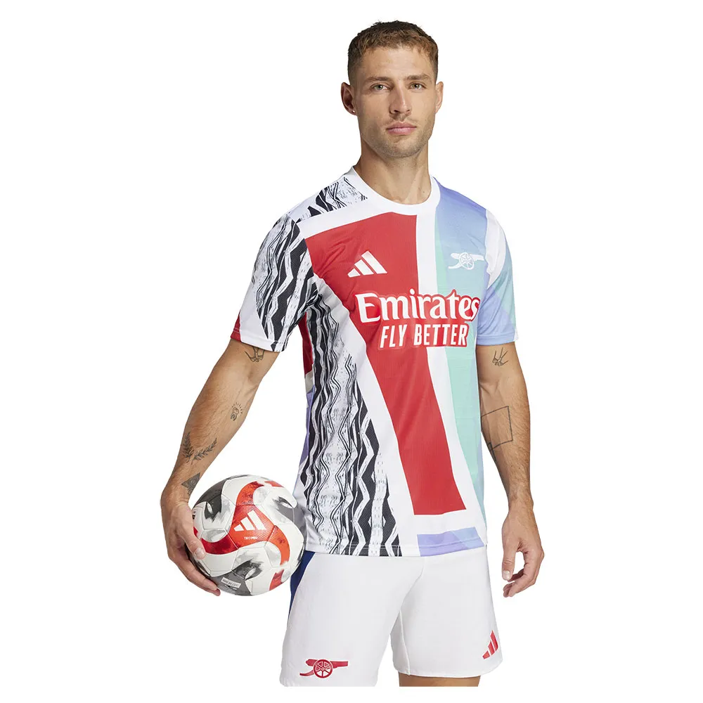 Футболка с коротким рукавом adidas Arsenal 24/25 pre match, разноцветный — фото 3