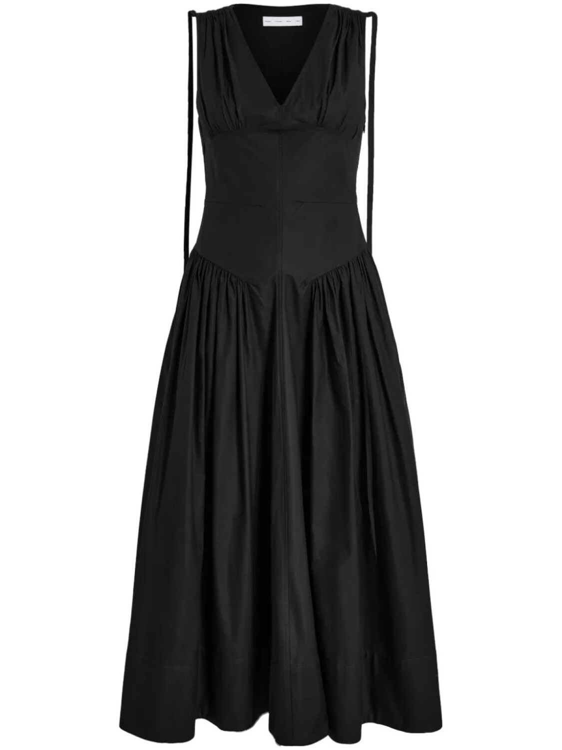 

Платье макси Proenza Schouler White Label Clayton, черный