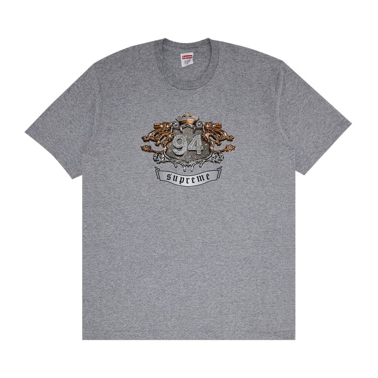 

Футболка Supreme Diamonds Tee Heather Grey, серый