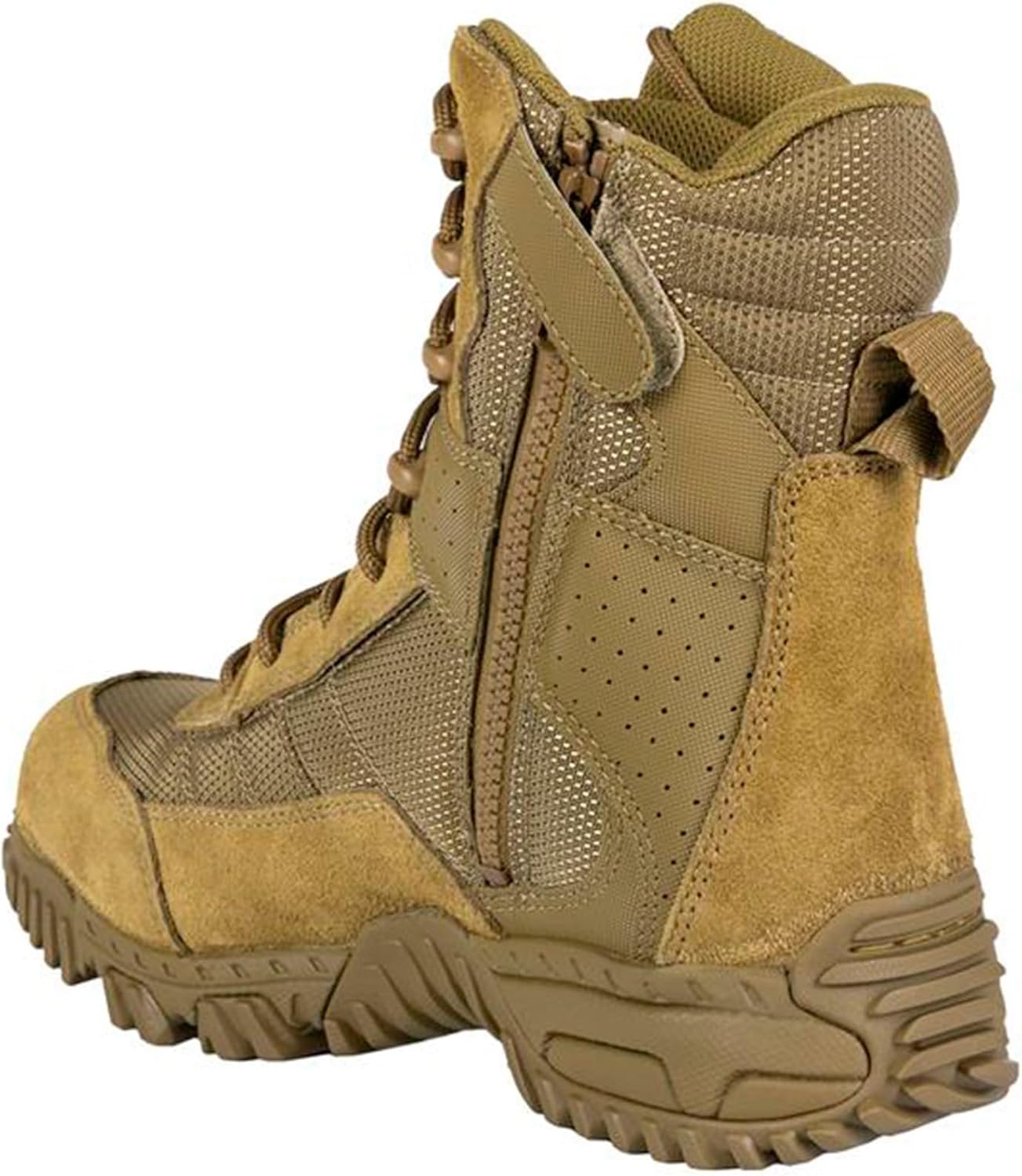 Ботинки Altama Unisex Vengeance SR 8 с боковой молнией, Легкие ботинки из натуральной кожи с текстильной подкладкой и язычком с жилеткой, 8 Women/6.5 Men Coyote — фото 4