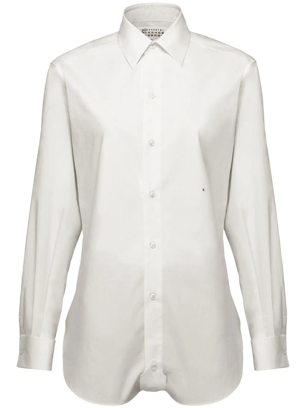 

Поплиновая рубашка MAISON MARGIELA, белый
