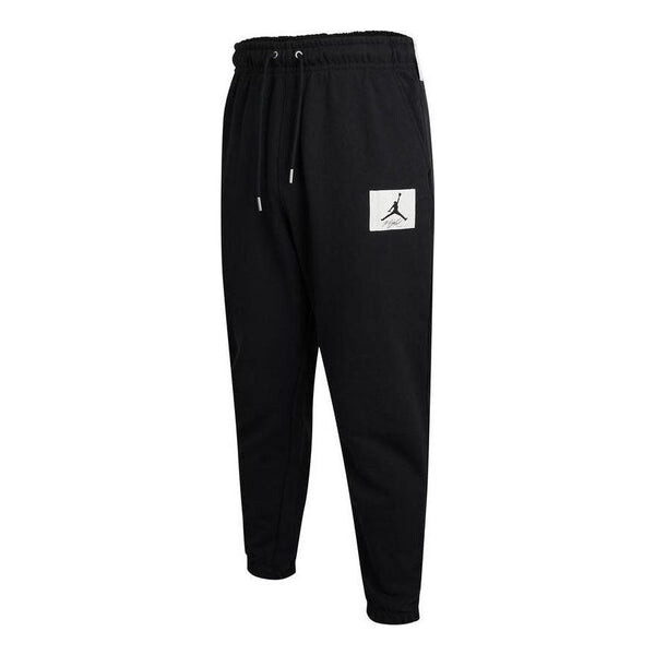 

Спортивные штаны Air Jordan Solid Color Bundle Feet Sports Pants Men's Black, черный