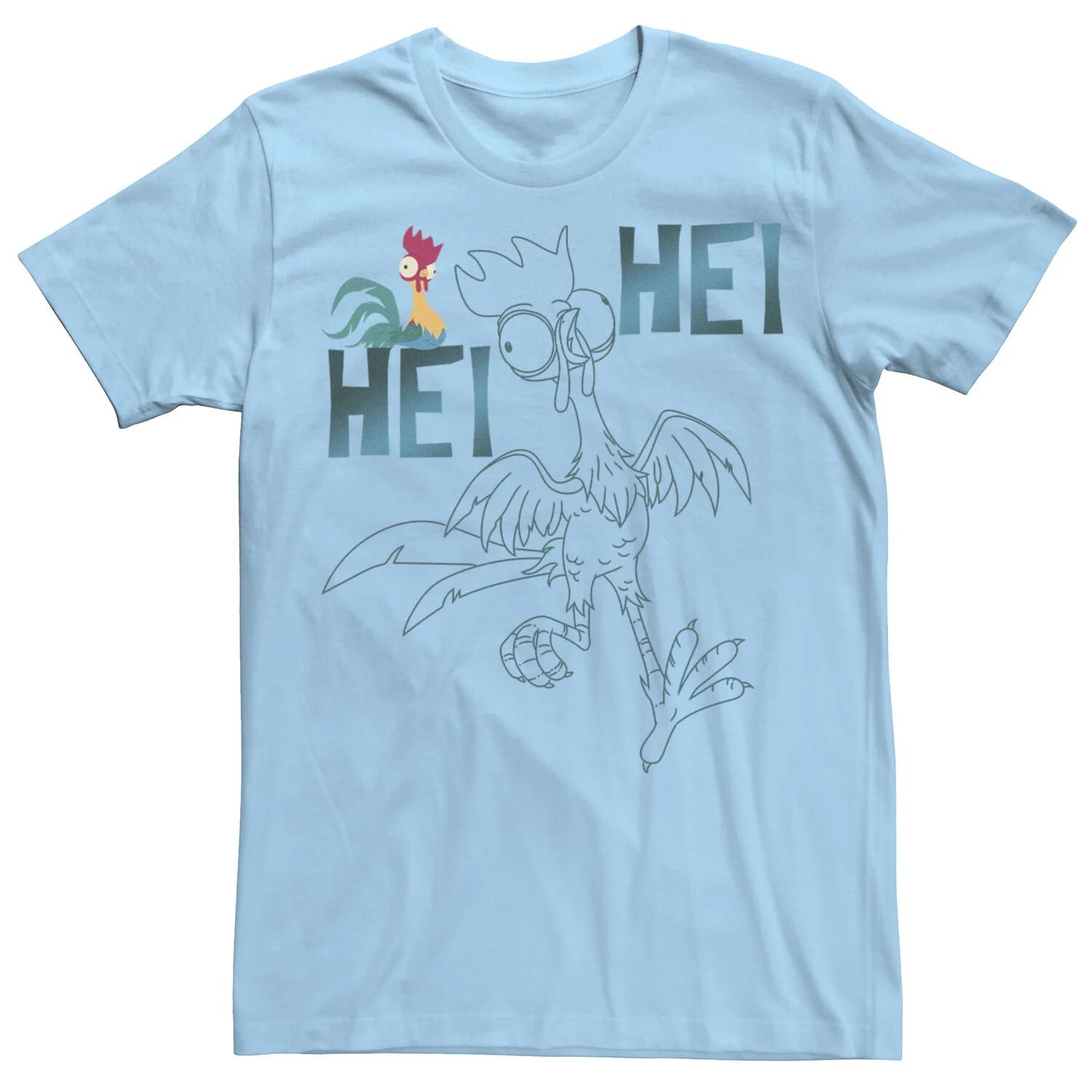 

Мужская футболка Moana Hei Hei Outline Disney