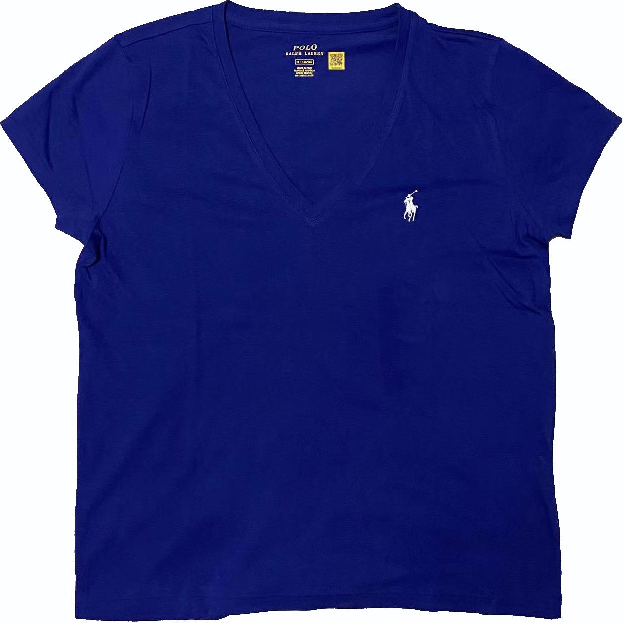 

Футболка Polo Ralph Lauren V-Neck, синий