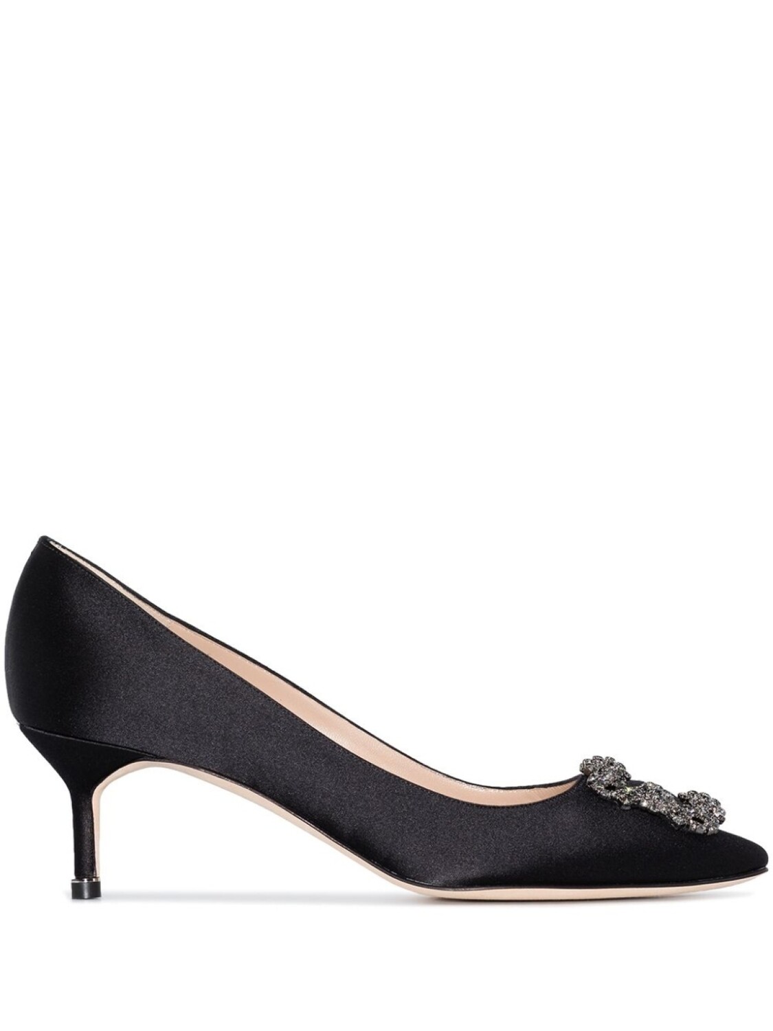 

Manolo Blahnik туфли-лодочки Hangisi 50 с пряжками, черный