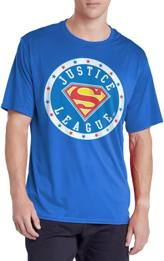 

Футболка мужская Justice League Superman Athletic Logo Popfunk