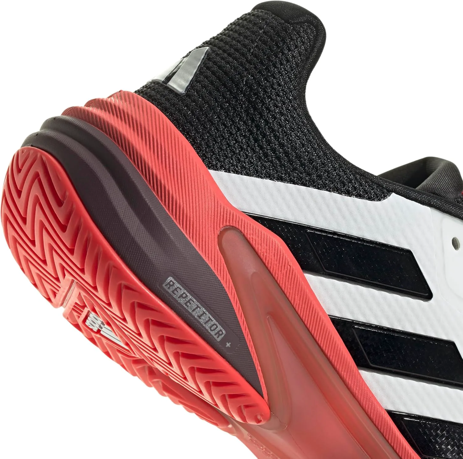 Мужские кроссовки Adidas Barricade 13, белый/черный/красный — фото 4