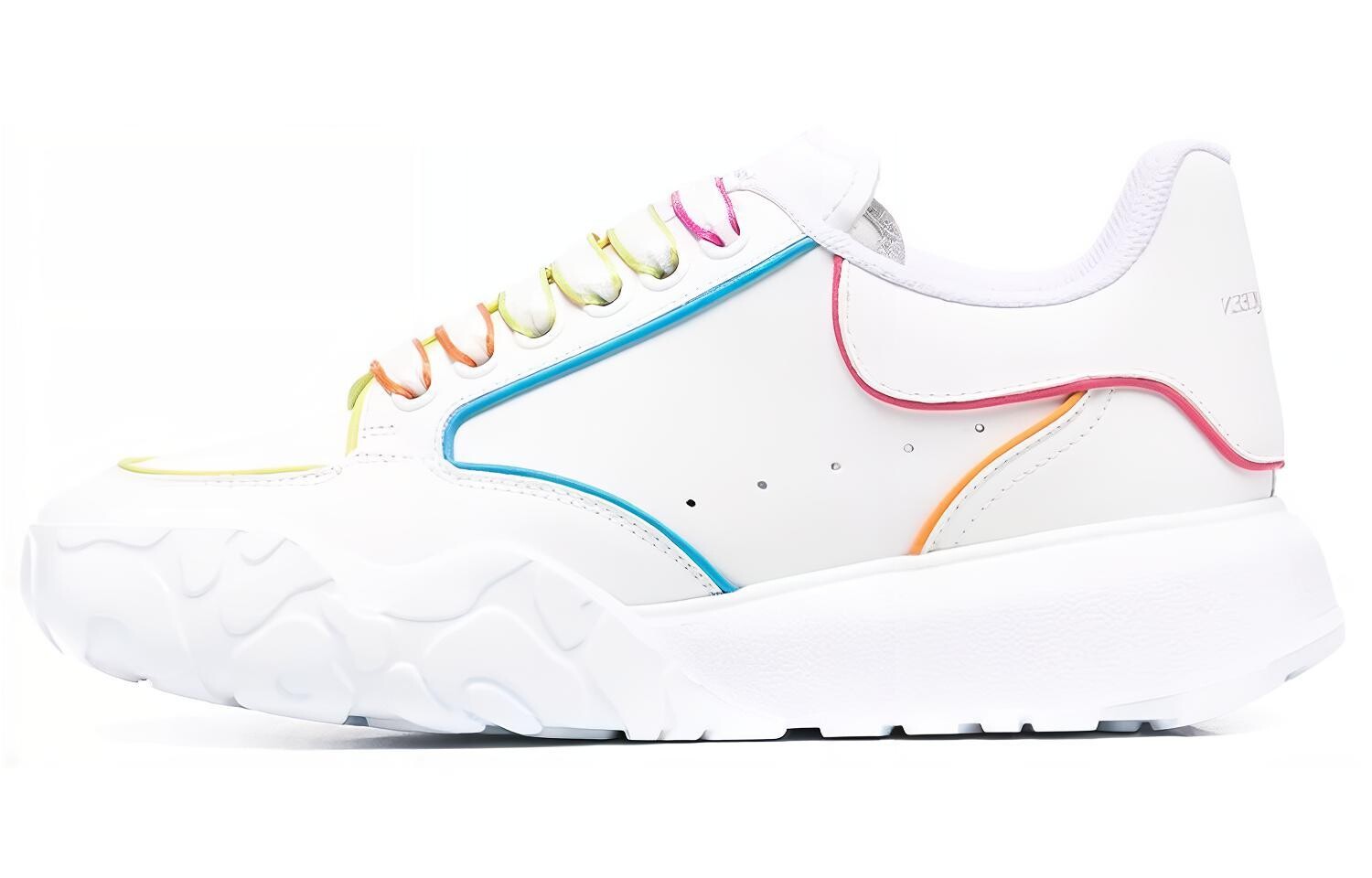 Кроссовки Court Trainer Lifestyle женские с низким верхом белого цвета Alexander Mcqueen
