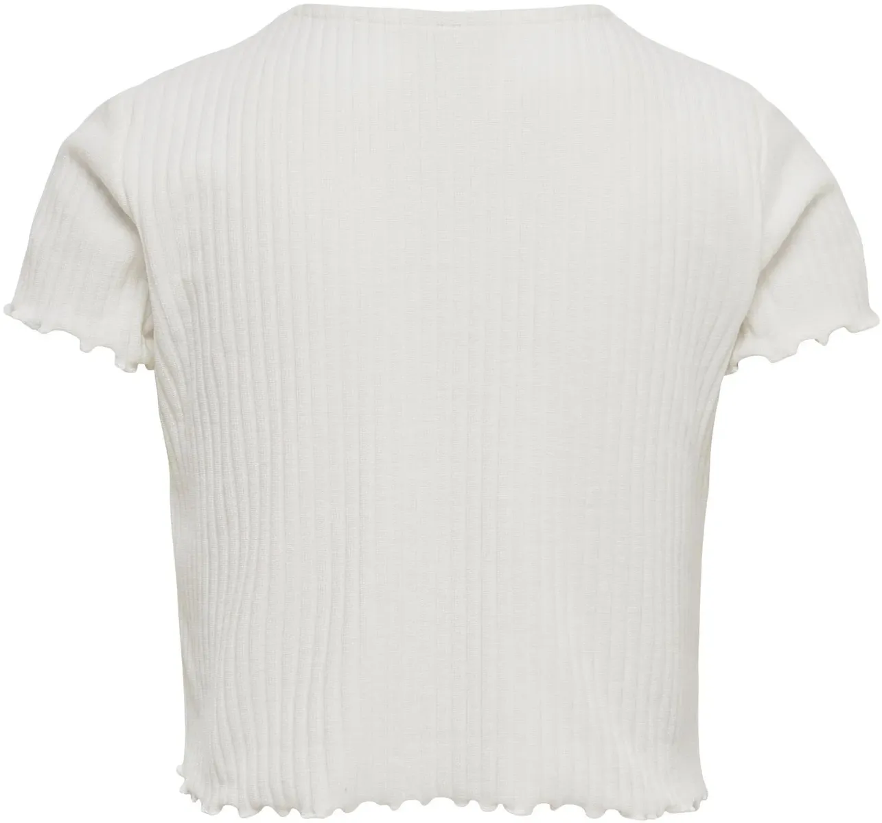 ФУТБОЛКА ДЛЯ ДЕТЕЙ "KONNELLA S/S O-NECK TOP" Kids Only, цвет Cloud Dancer — фото 2