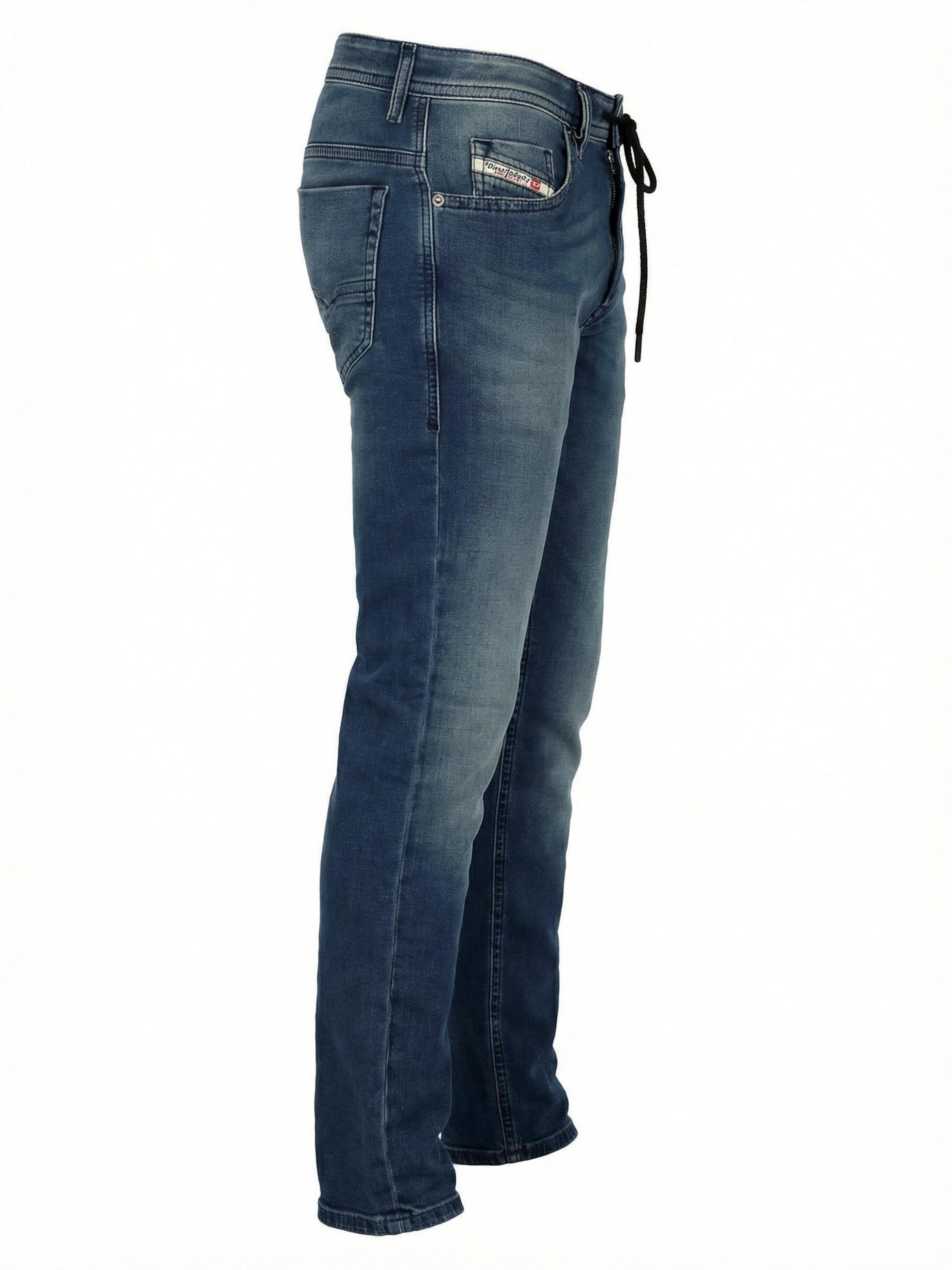 DIESEL Джинсы 'THOMMER' Slim fit в темно-синем цвете — фото 2