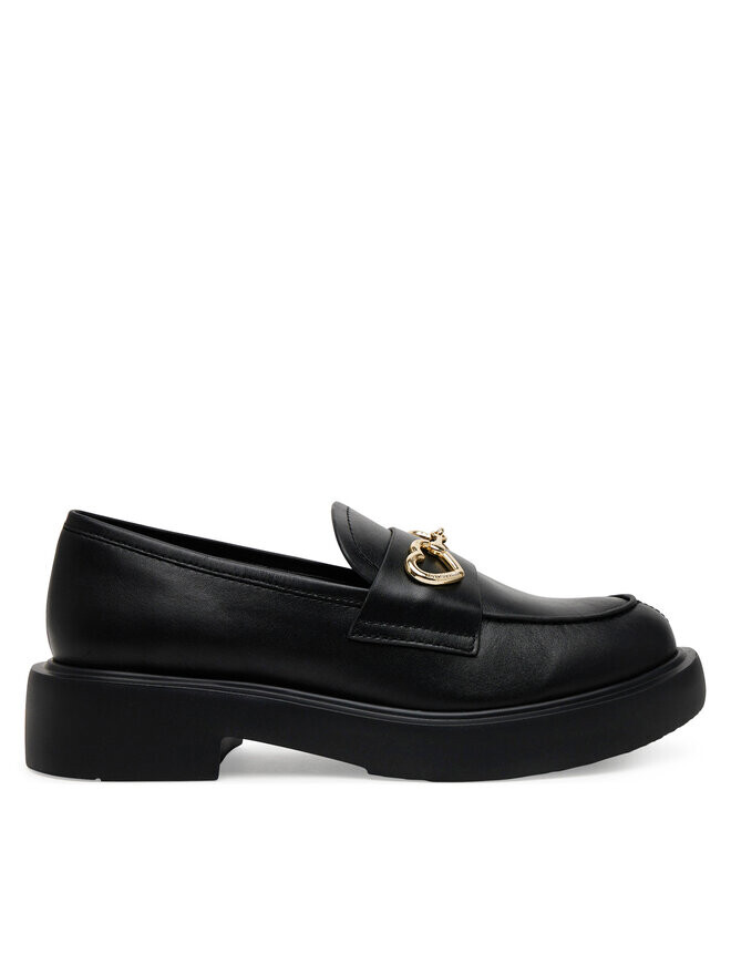 Туфли на плоской подошве LOVE MOSCHINO JA10394G1MIA0000, черный