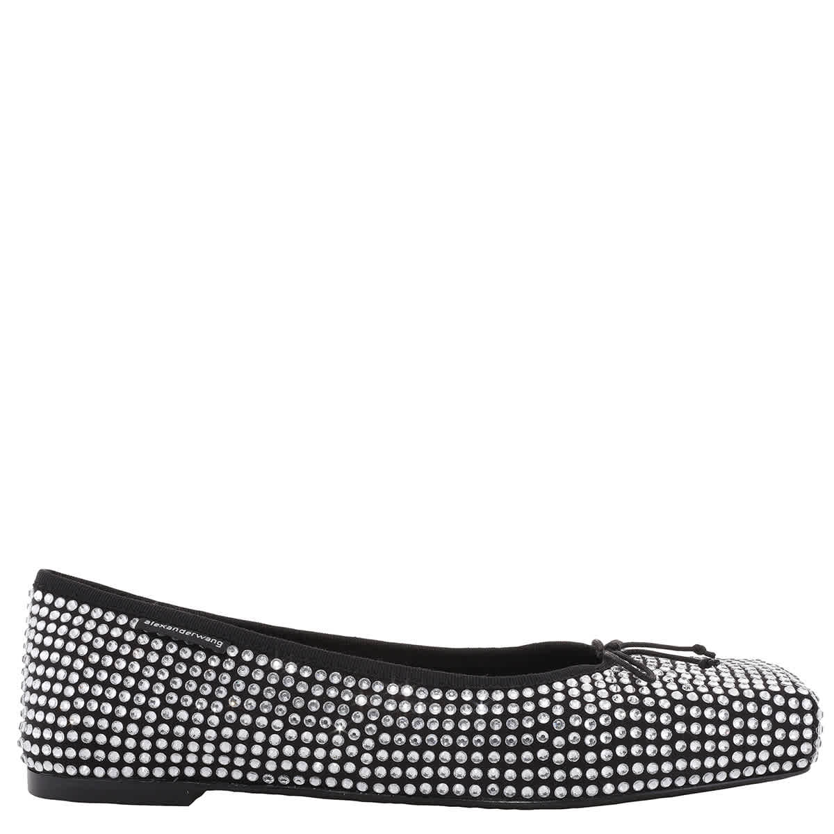 T от Alexander Wang Балетки с кристаллами Billie T By Alexander Wang, черно-белый