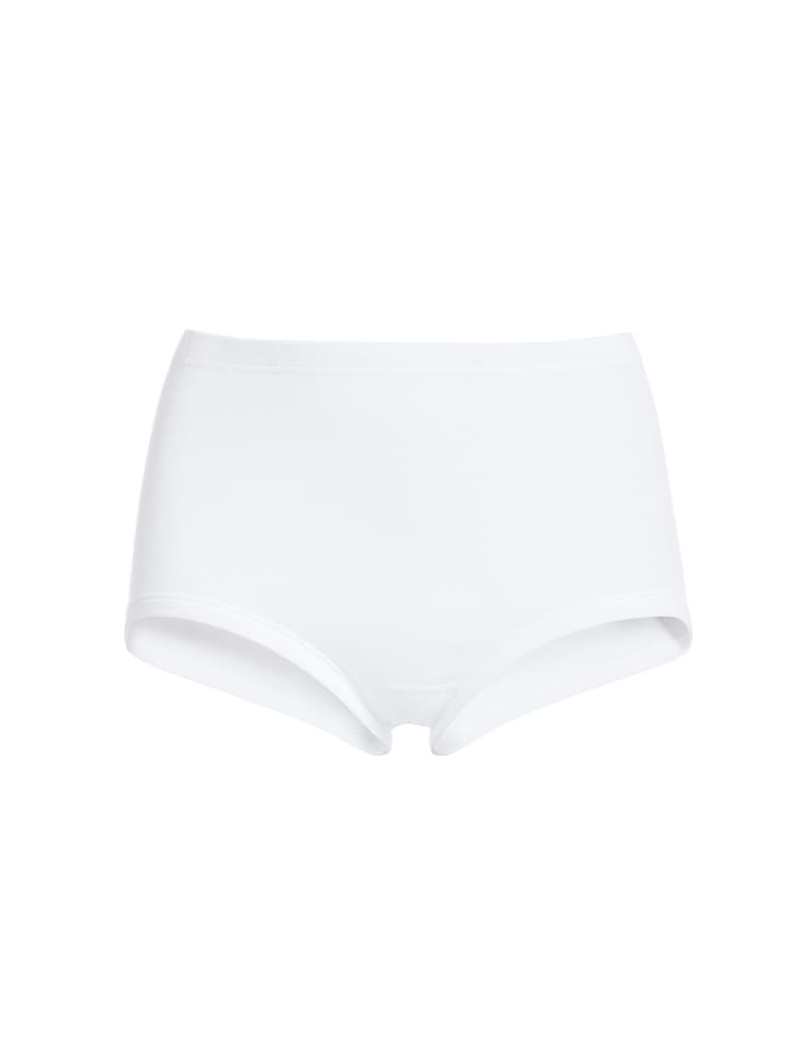 

Schiesser Белые трусы с высокой талией
