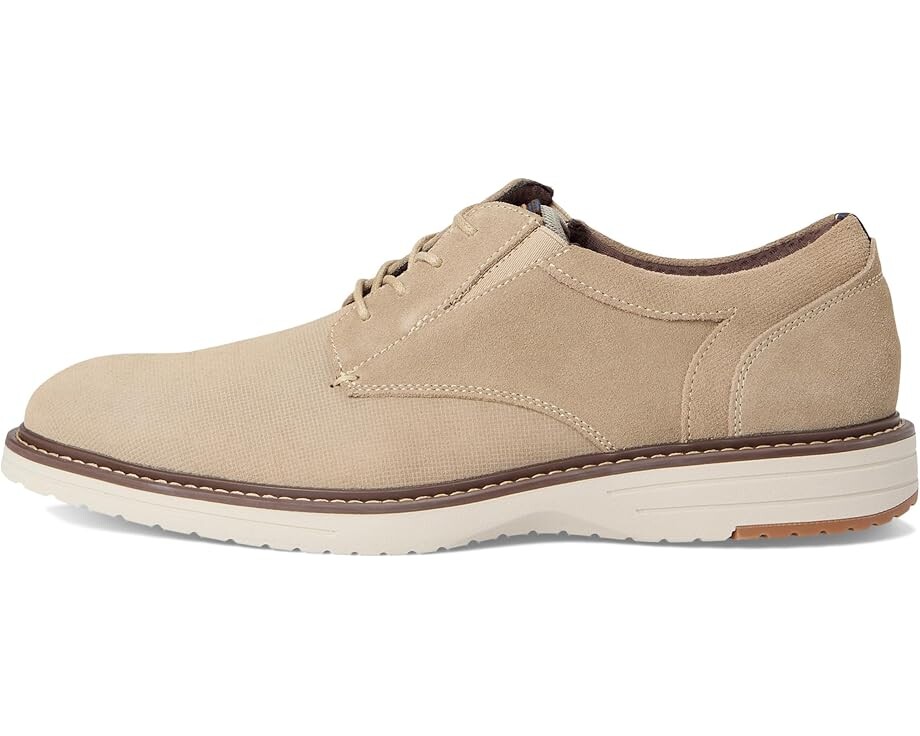 Оксфорды Nunn Bush Griff Plain Toe Oxford Lightweight and Comfortable for all Occasions Suede Lace-Up, цвет Stone — фото 4