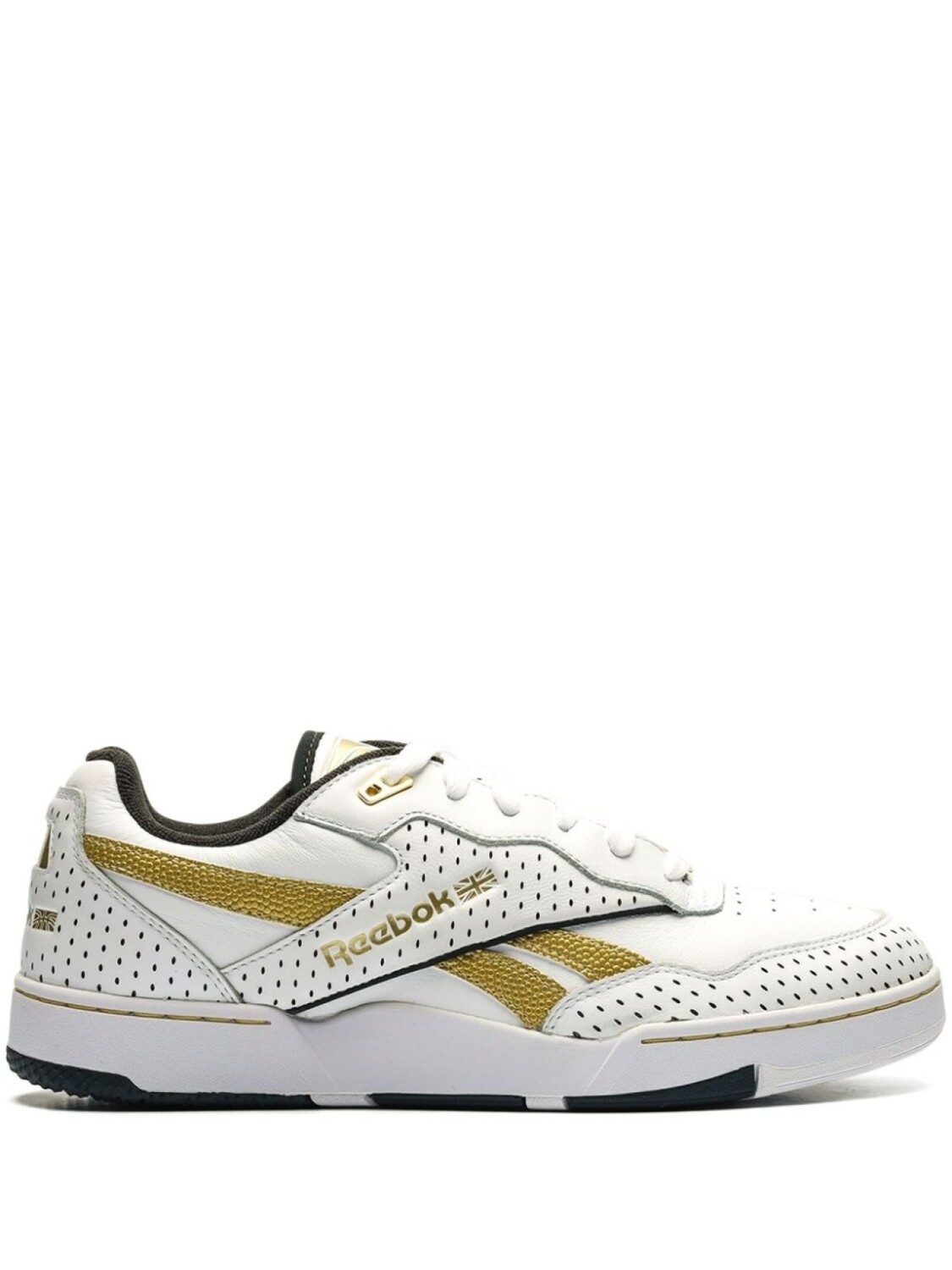 

Кроссовки Reebok BB 40000 II "Бело-золотые", белый