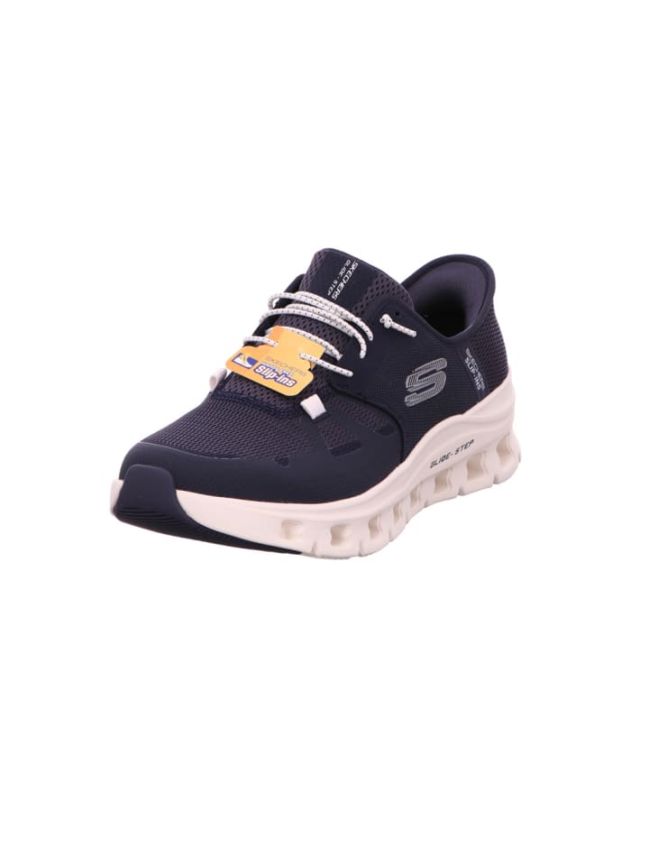 Skechers синие спортивные кроссовки — фото 2