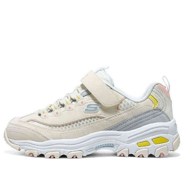 

Кроссовки dlites shoes 'beige grey' Skechers, бежевый
