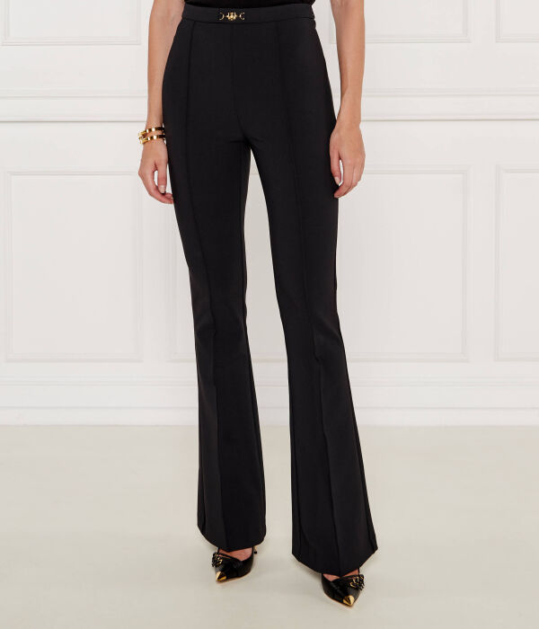 

Брюки Flare fit Elisabetta Franchi, черный