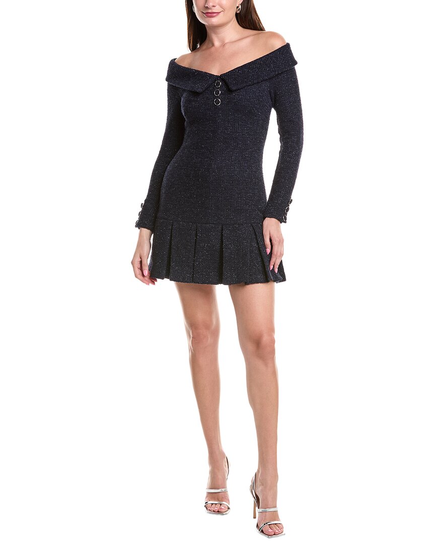 

Черное платье Edith Mini от Halo Black Halo