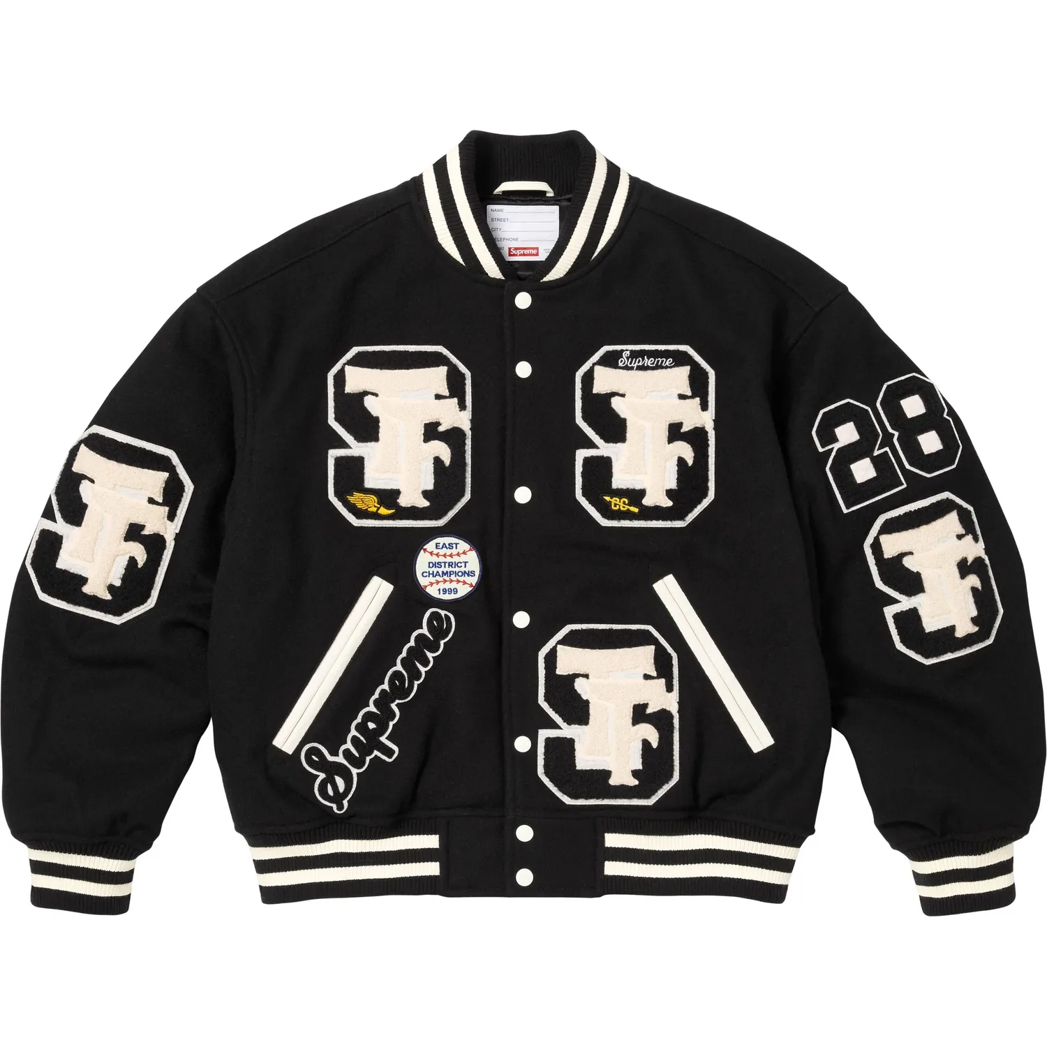 Куртка FW25 Drill Team Varsity Supreme, черный
