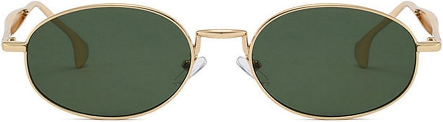 

Винтажные овальные солнцезащитные очки Helena для женщин, 90-е годы, металлическая оправа, дизайнерские женские солнцезащитные очки, модные солнцезащитные очки с защитой от УФ-излучения UV400, C4