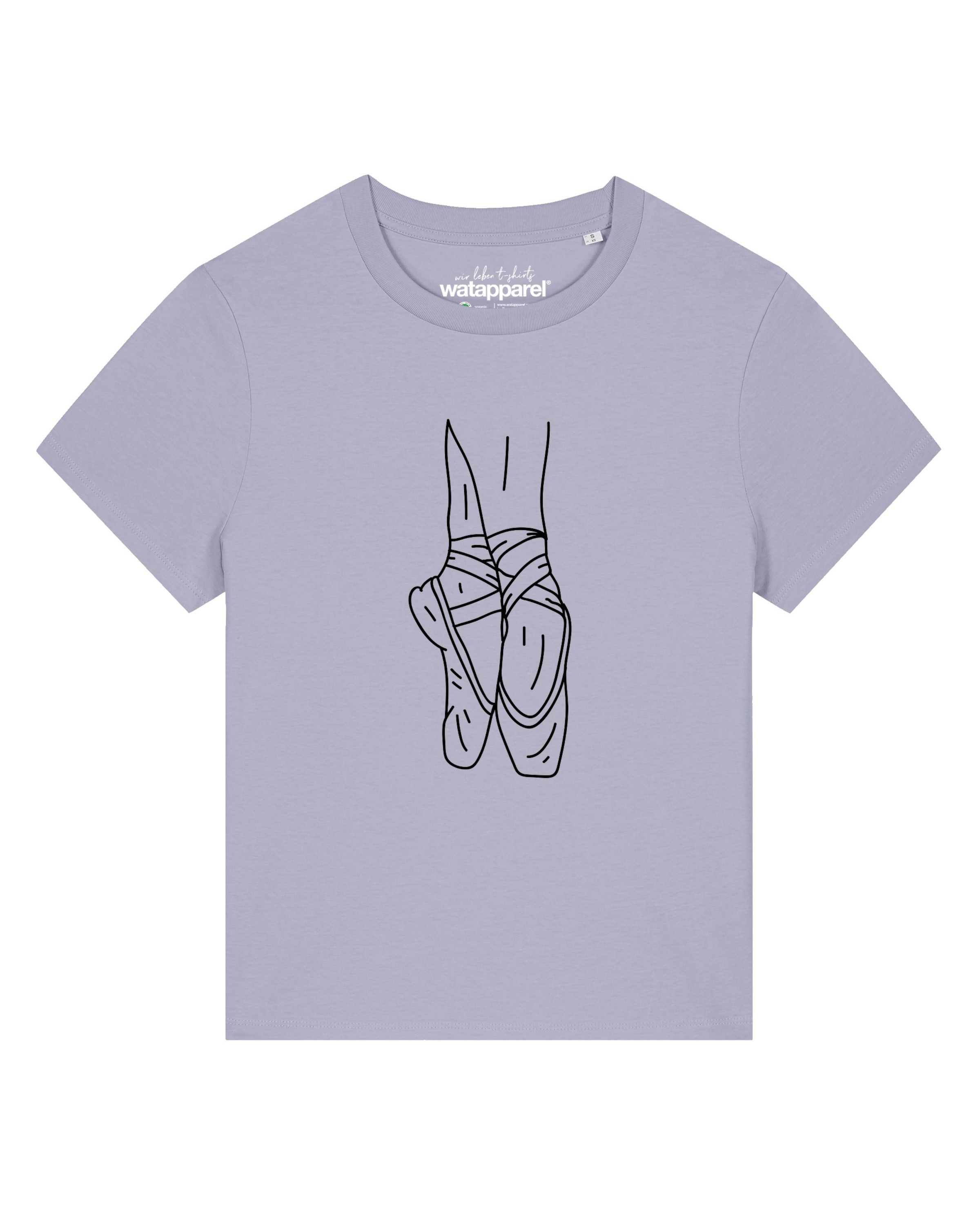 

Watapparel Футболка 'Ballett Spitze' в сиреневом цвете, Фиолетовый, Watapparel Футболка 'Ballett Spitze' в сиреневом цвете