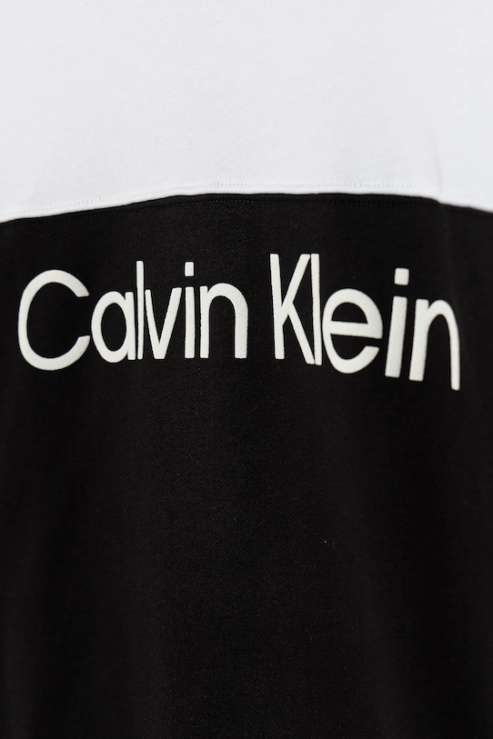 Детская хлопковая толстовка Calvin Klein Jeans, черный — фото 3