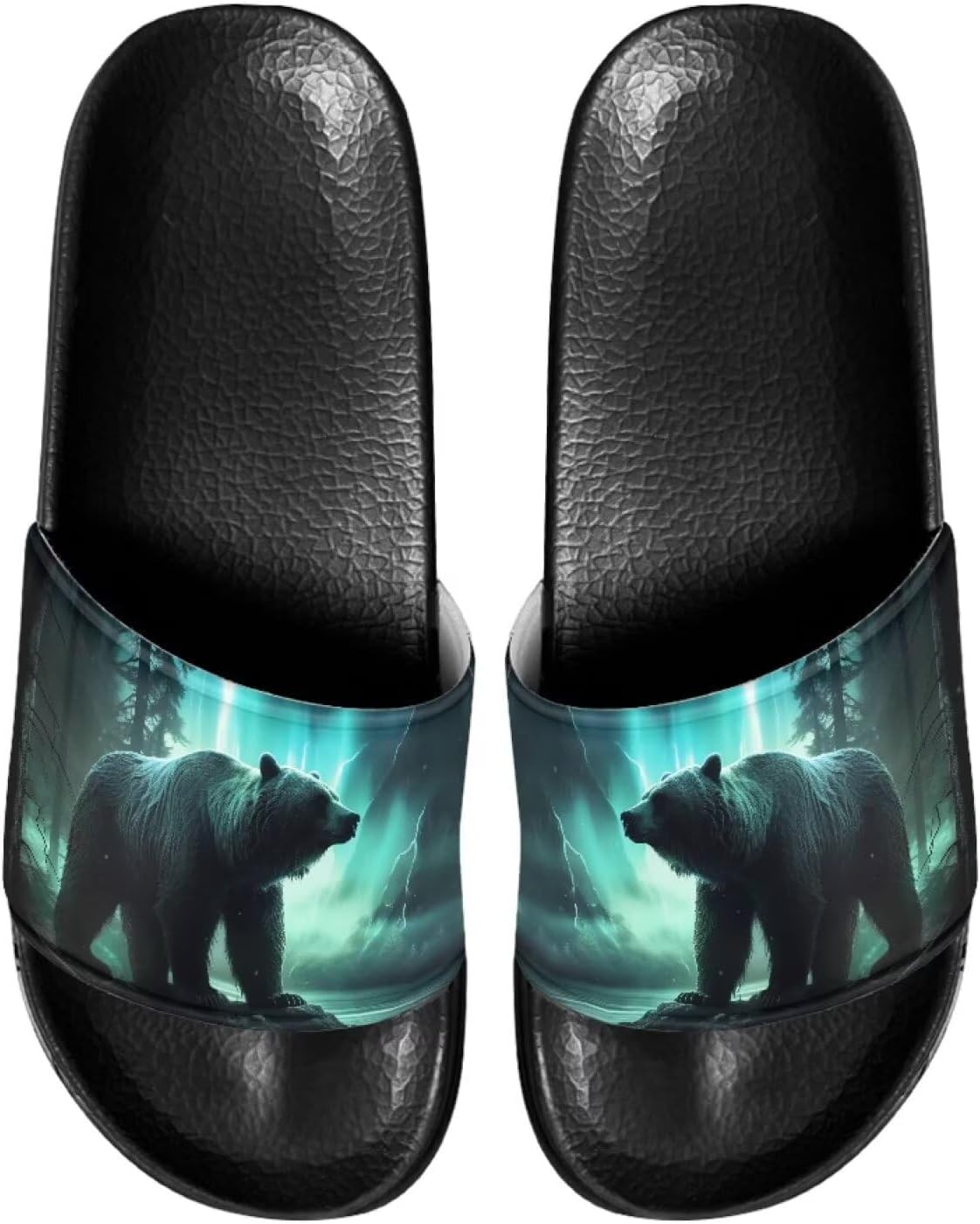 

Шлепанцы Qoiuvncy для мужчин и мальчиков, для улицы, бассейна, пляжа, нескользящие, с открытым носком, мягкие, для душа, ванной комнаты, плоские, черная подошва, размеры 5-14