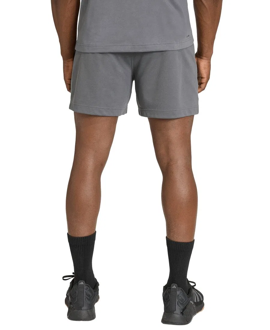 Мужские спортивные шорты Feelready Pull-On Shorts Adidas, серый — фото 3