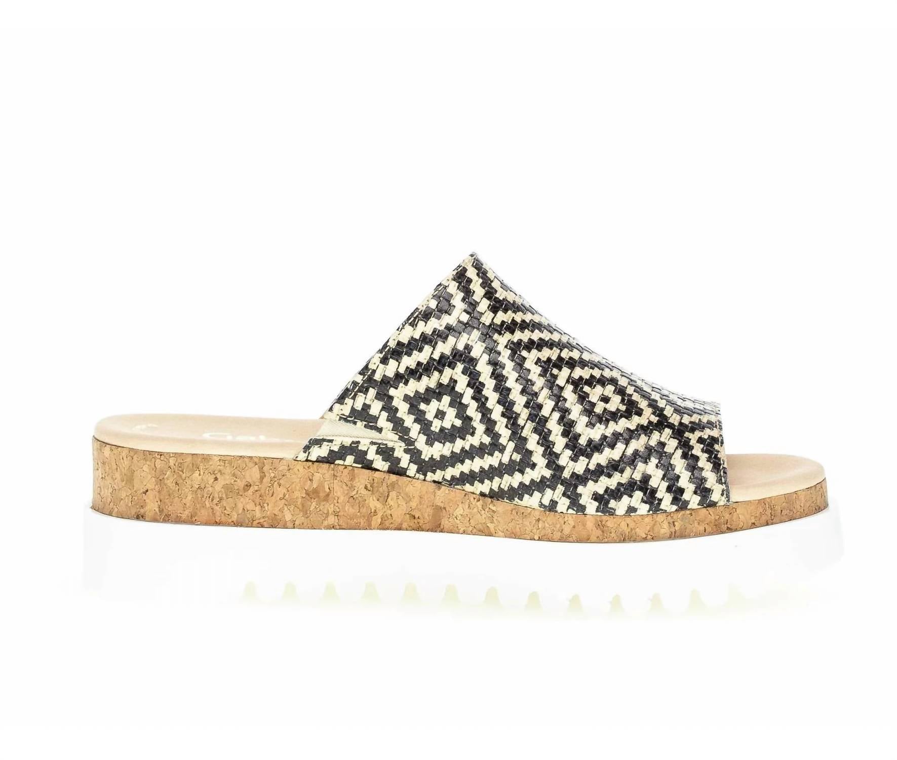 Женские мюли Kork In Black 84.663.37 GABOR