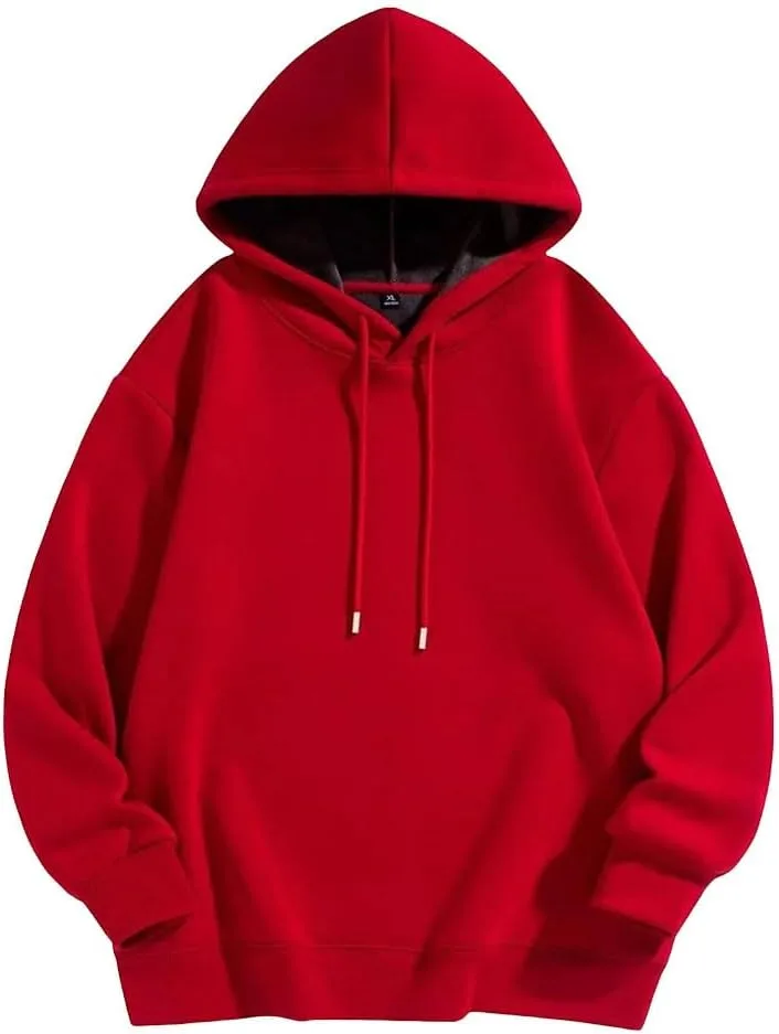 

Мужской худи из плотного флиса свободного кроя