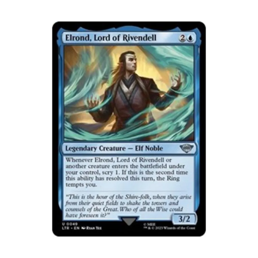 

CCG Элронд, лорд Ривенделла (U), MTG - Universes Beyond: Lord of the Rings
