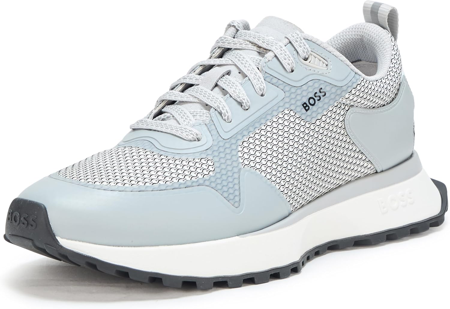 

BOSS мужские кроссовки Big Logo Mesh Mix на шнурках, High Rise