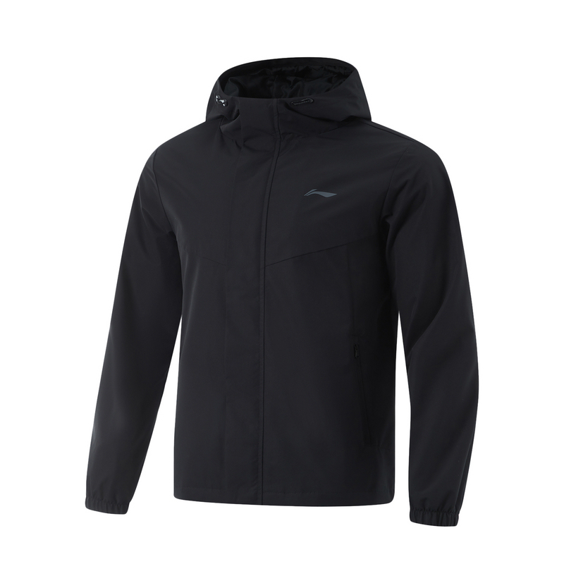 

LINING Фитнес куртка тренч черный мужской, Black