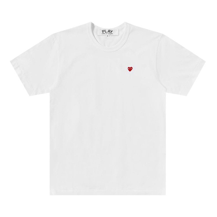 

Футболка Comme des Garçons PLAY Small Heart T-Shirt, White