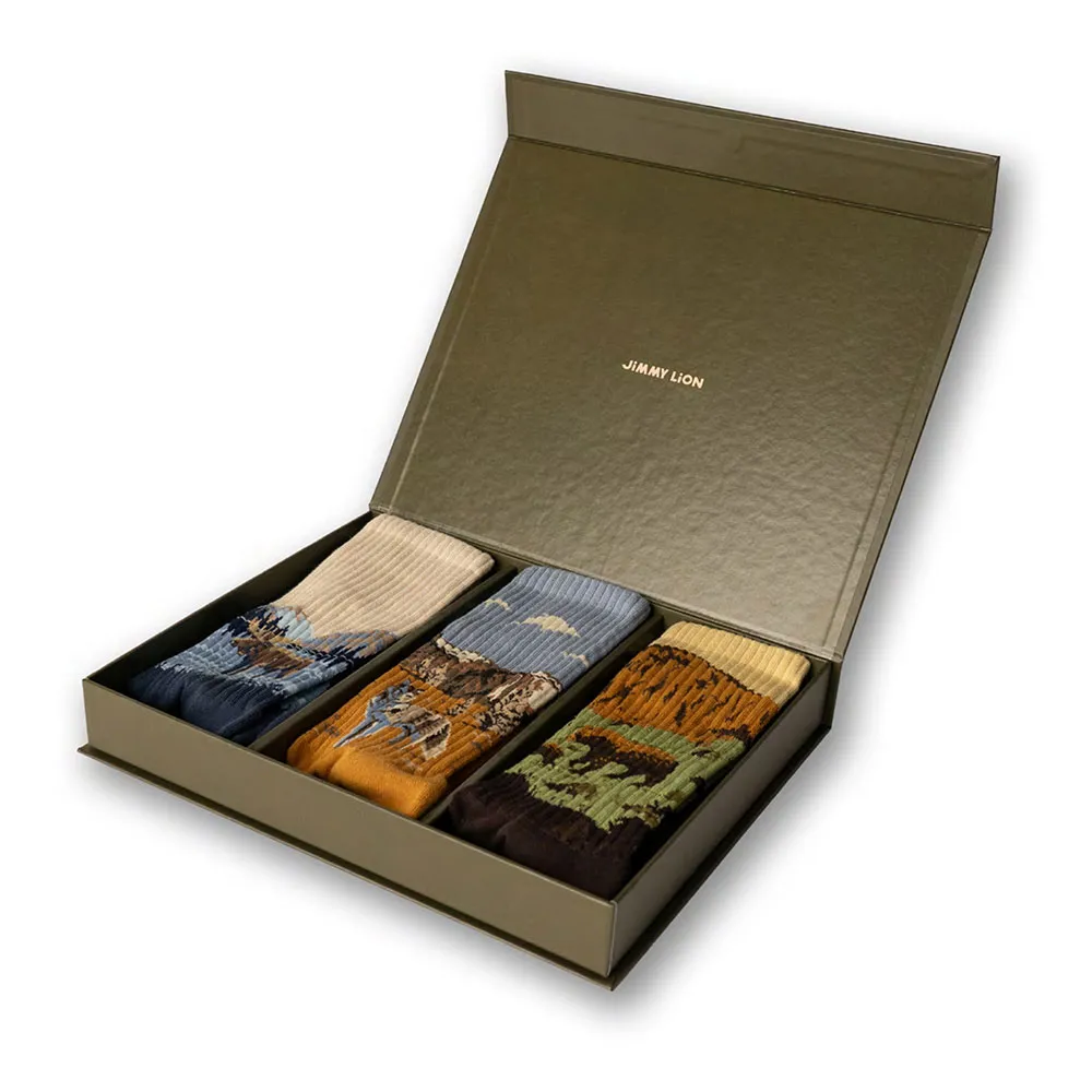 

Длинные носки Jimmy Lion Athletic Wild Parks, 3 пары, мультиколор