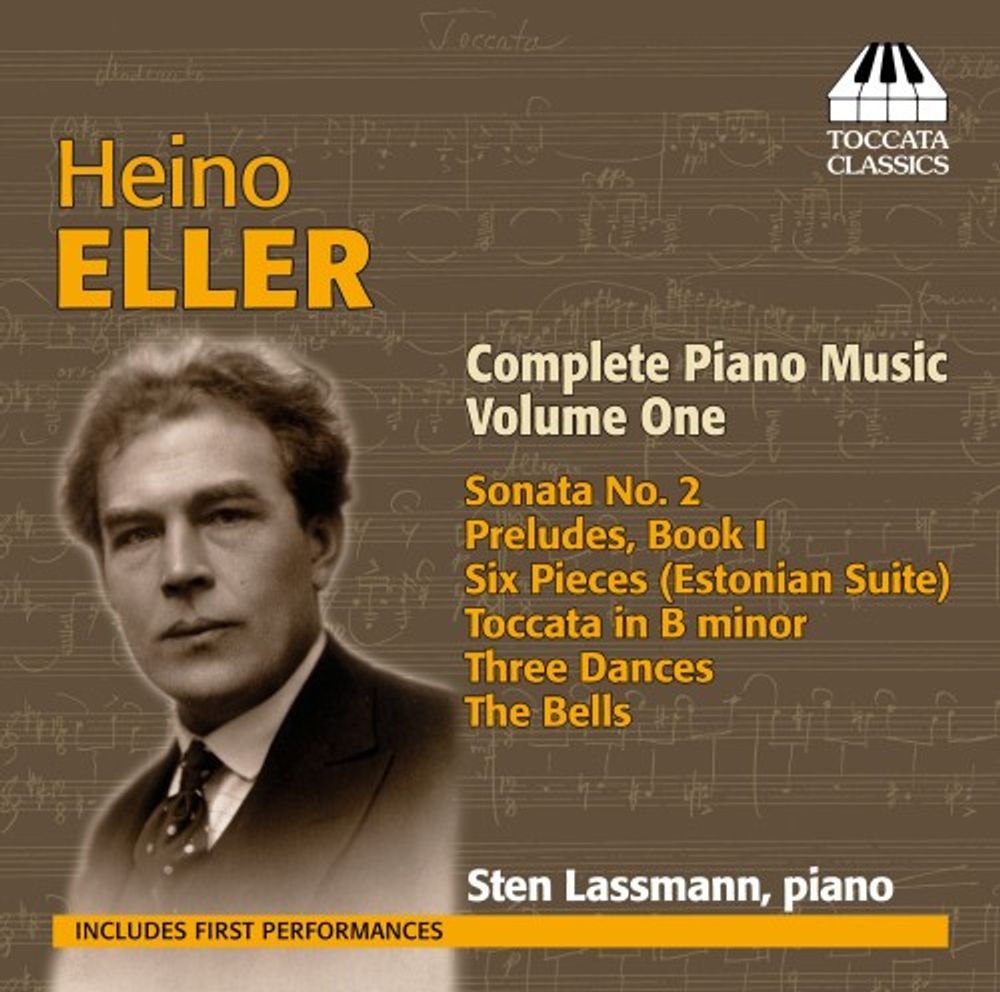 

Диск CD Eller: Complete Piano Music, Vol. 1 - Heino Eller, Sten Lassmann