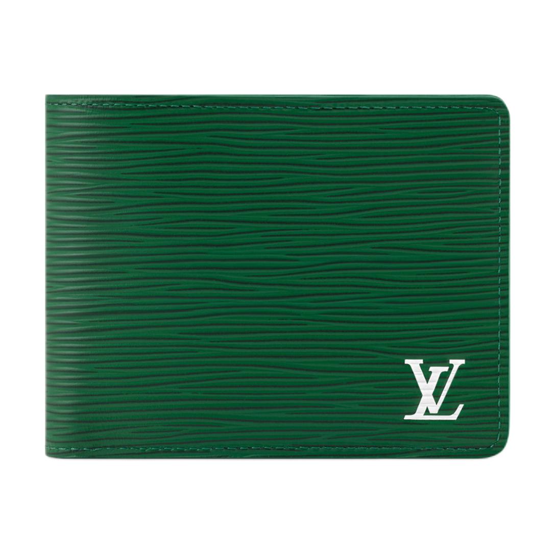 

LOUIS VUITTON Мужской бумажник из натуральной кожи Эпи